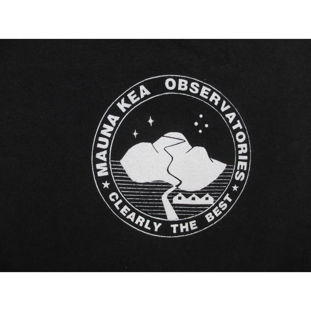 VINTAGE Hanes Shirt Mens Extra Large Black Mirrors Of Mauna Kea Hawaii* - Picture 10 of 13
